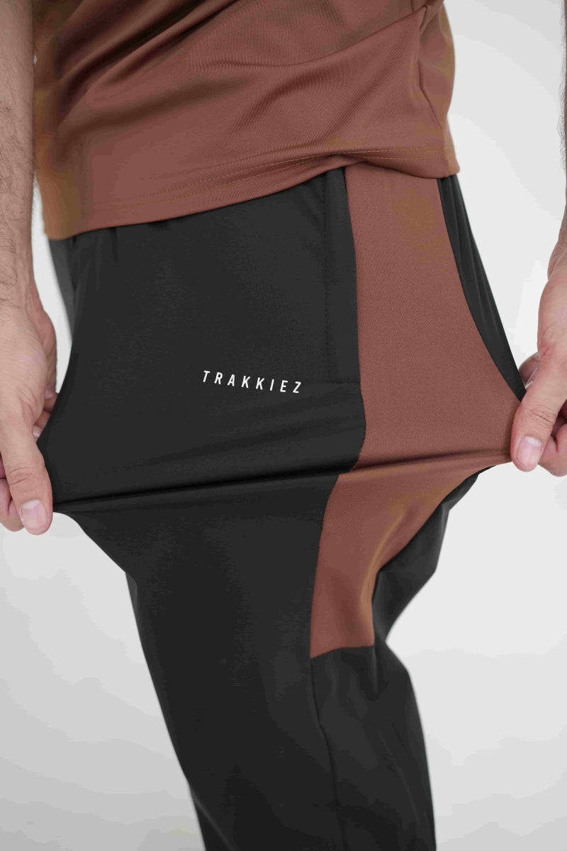 Trakkiez Brown Premium Dri-fit
