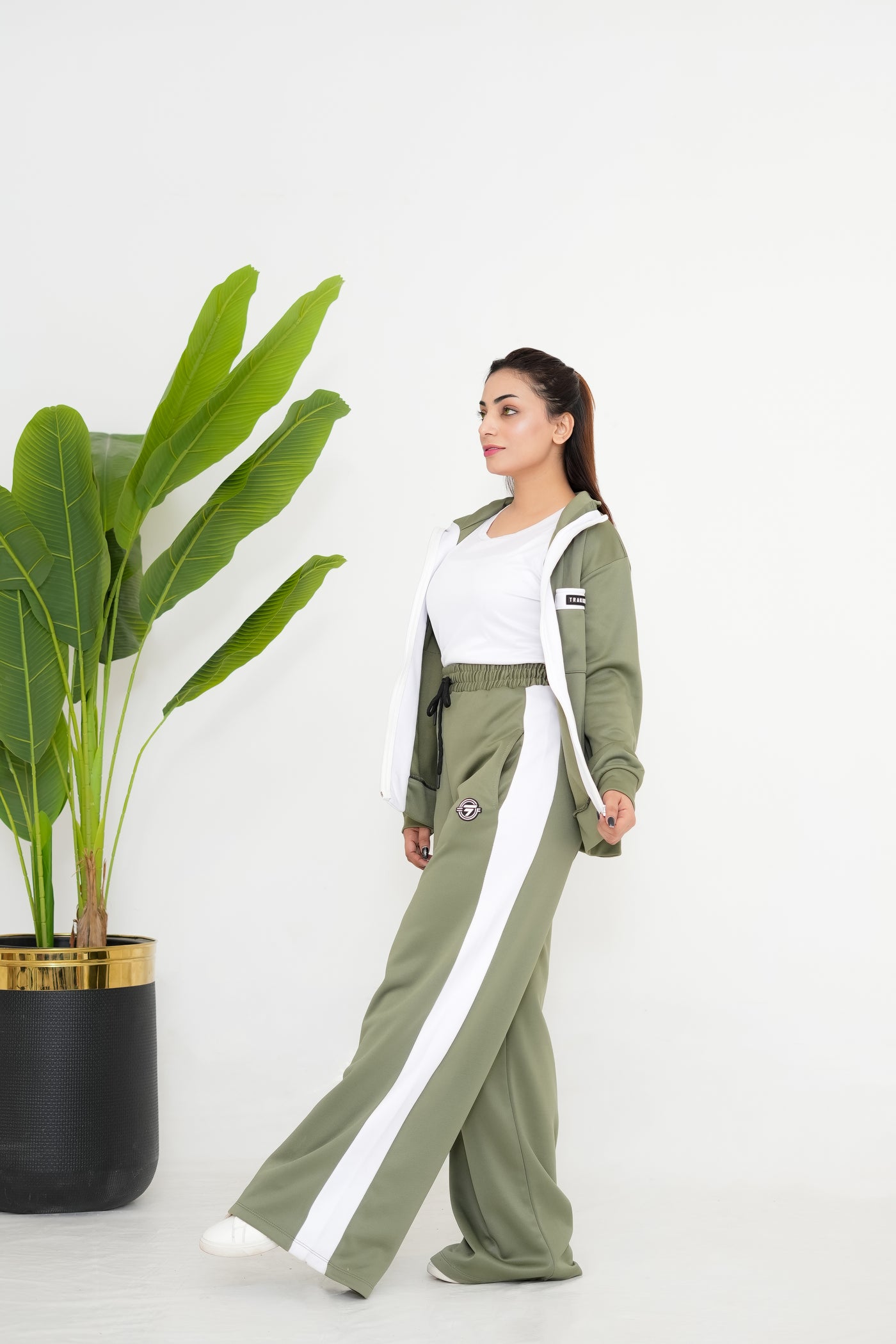 Trakkiez Double Pockets Pista Fleece Co-ord Set