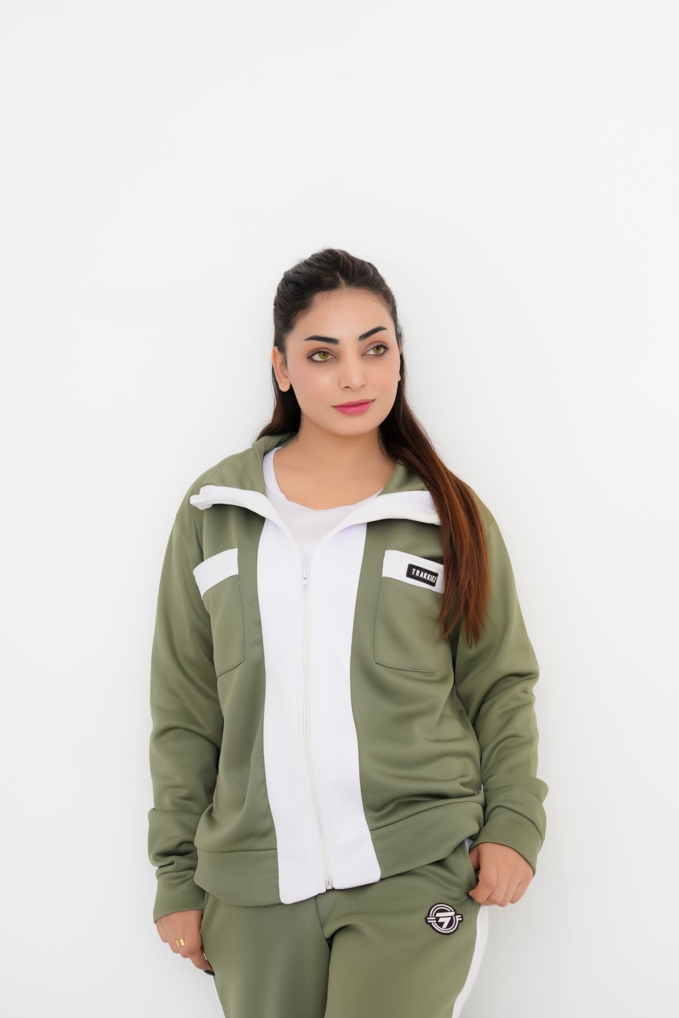 Trakkiez Double Pockets Pista Fleece Co-ord Set