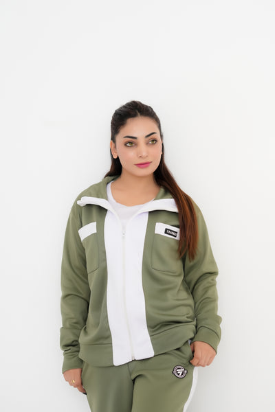 Trakkiez Double Pockets Pista Fleece Co-ord Set