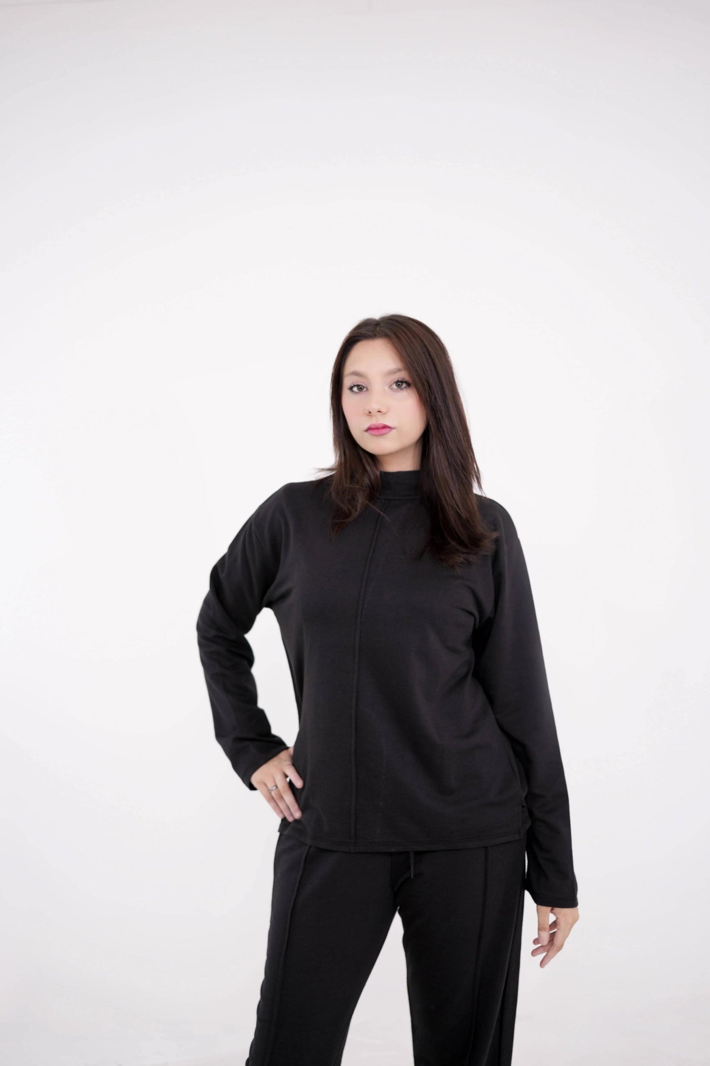 Bold Black Tracksuit