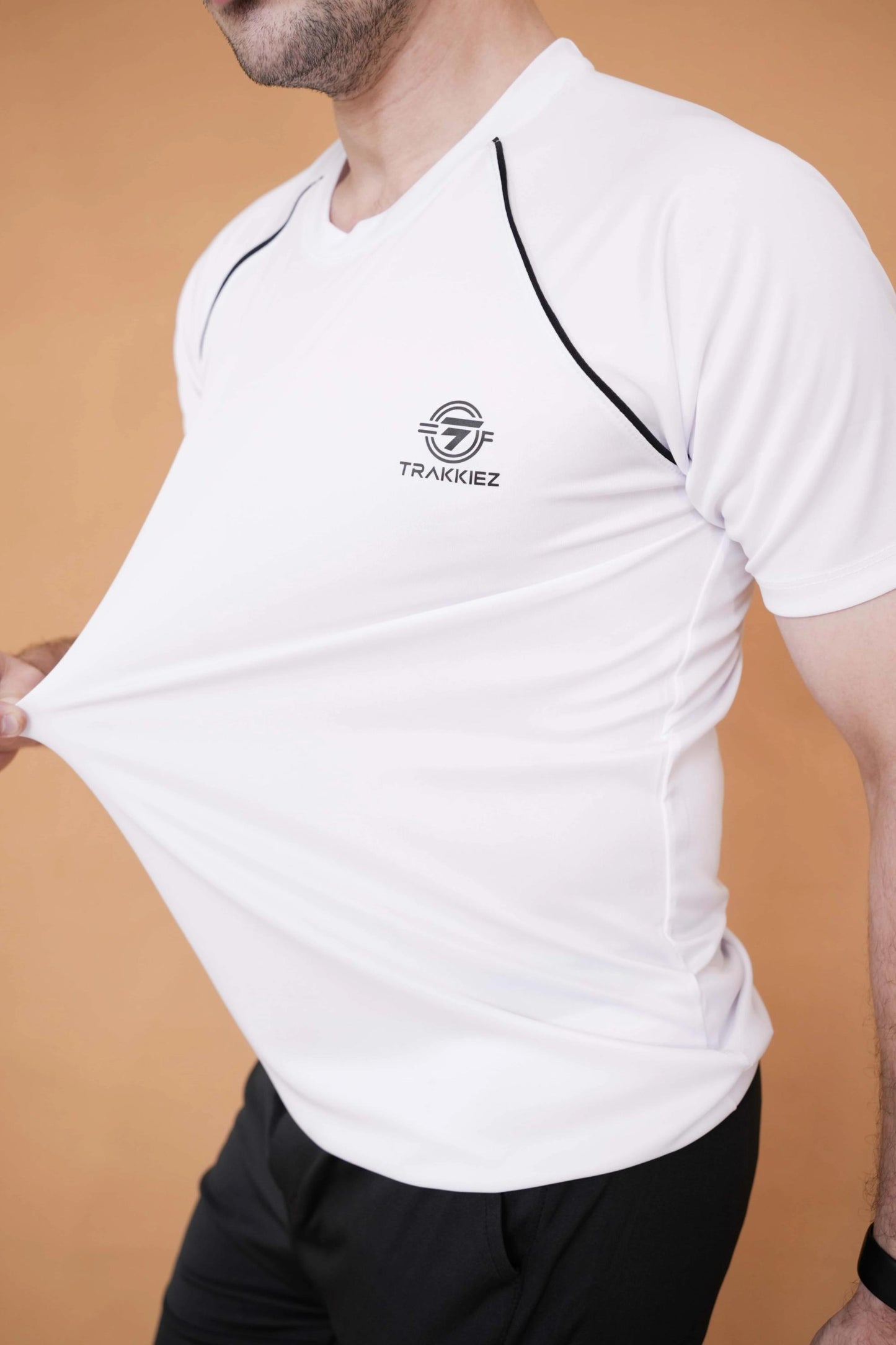 Trakkiez Black 'n White Breek Stripe
