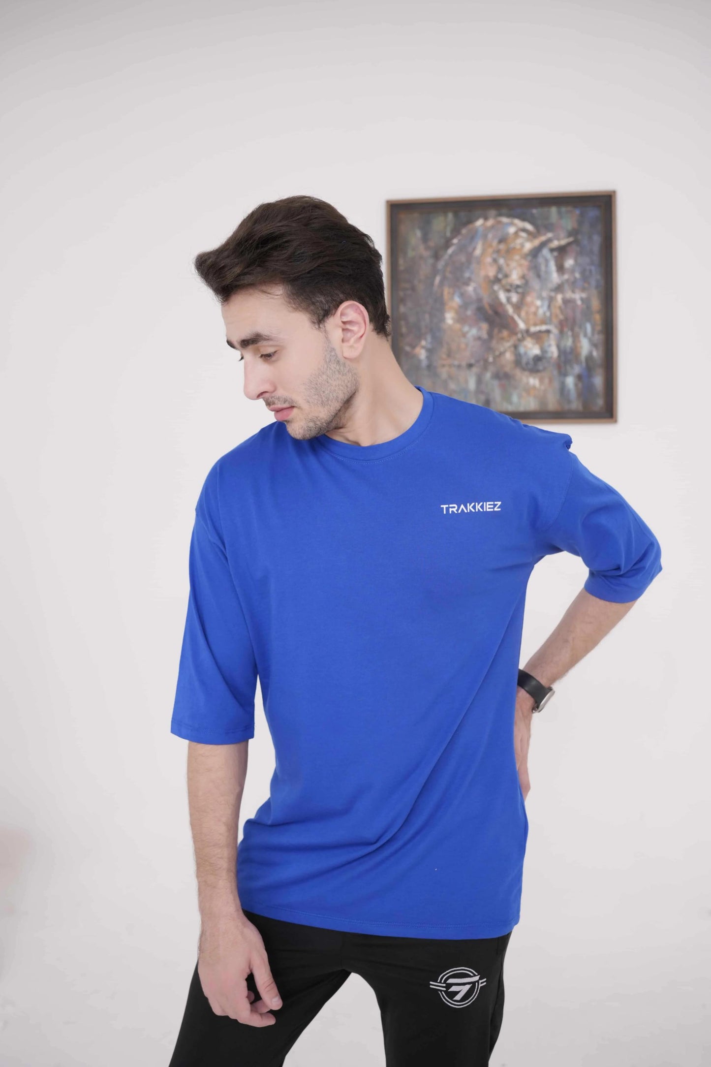 Blue OverSize Smile