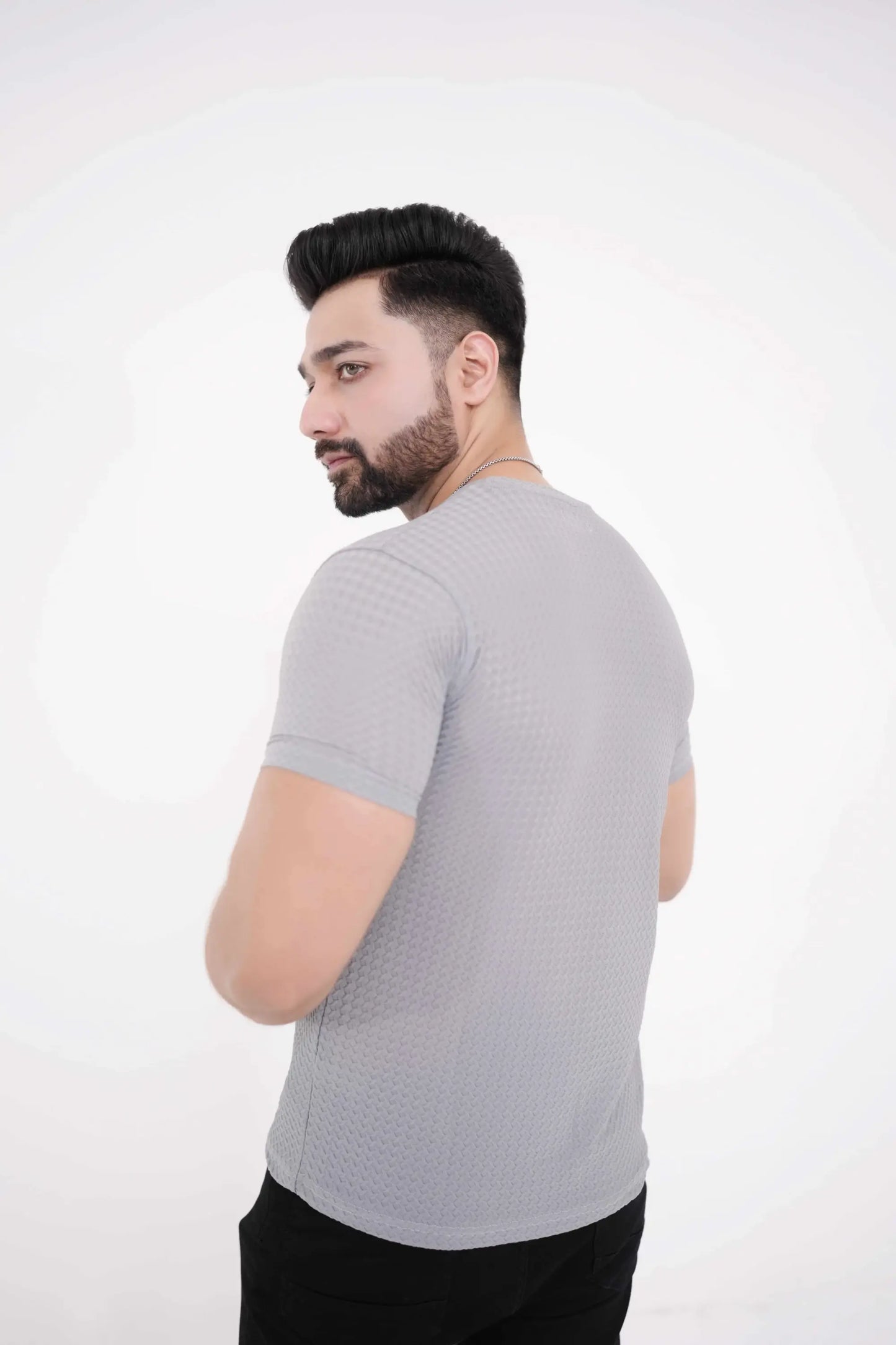 Trakkiez Plain Grey T-Shirt - Imported