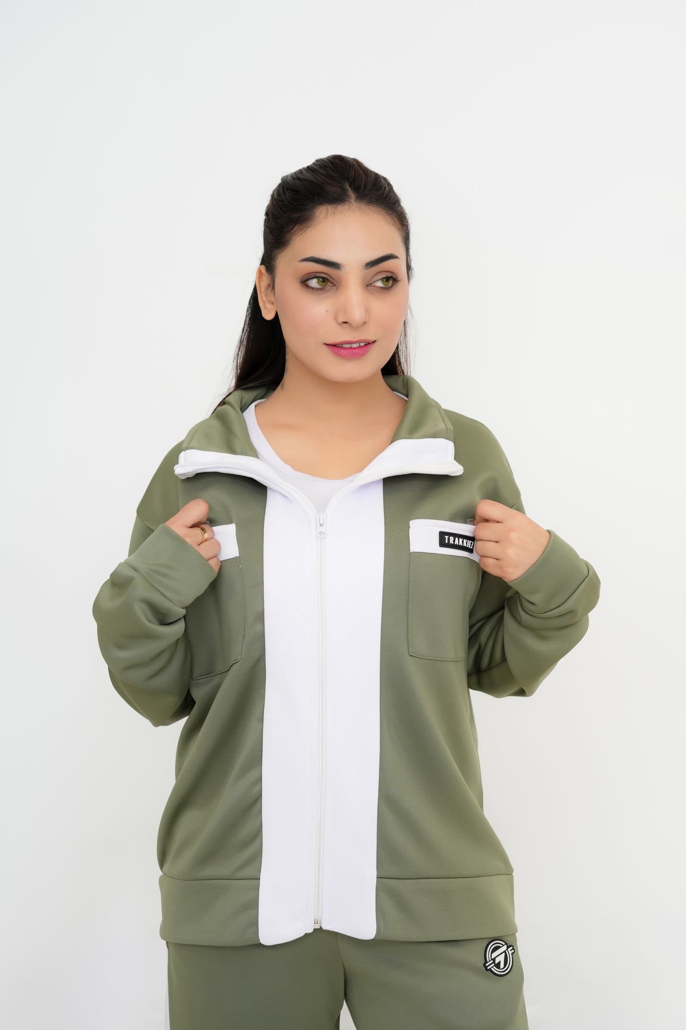 Trakkiez Double Pockets Pista Fleece Co-ord Set
