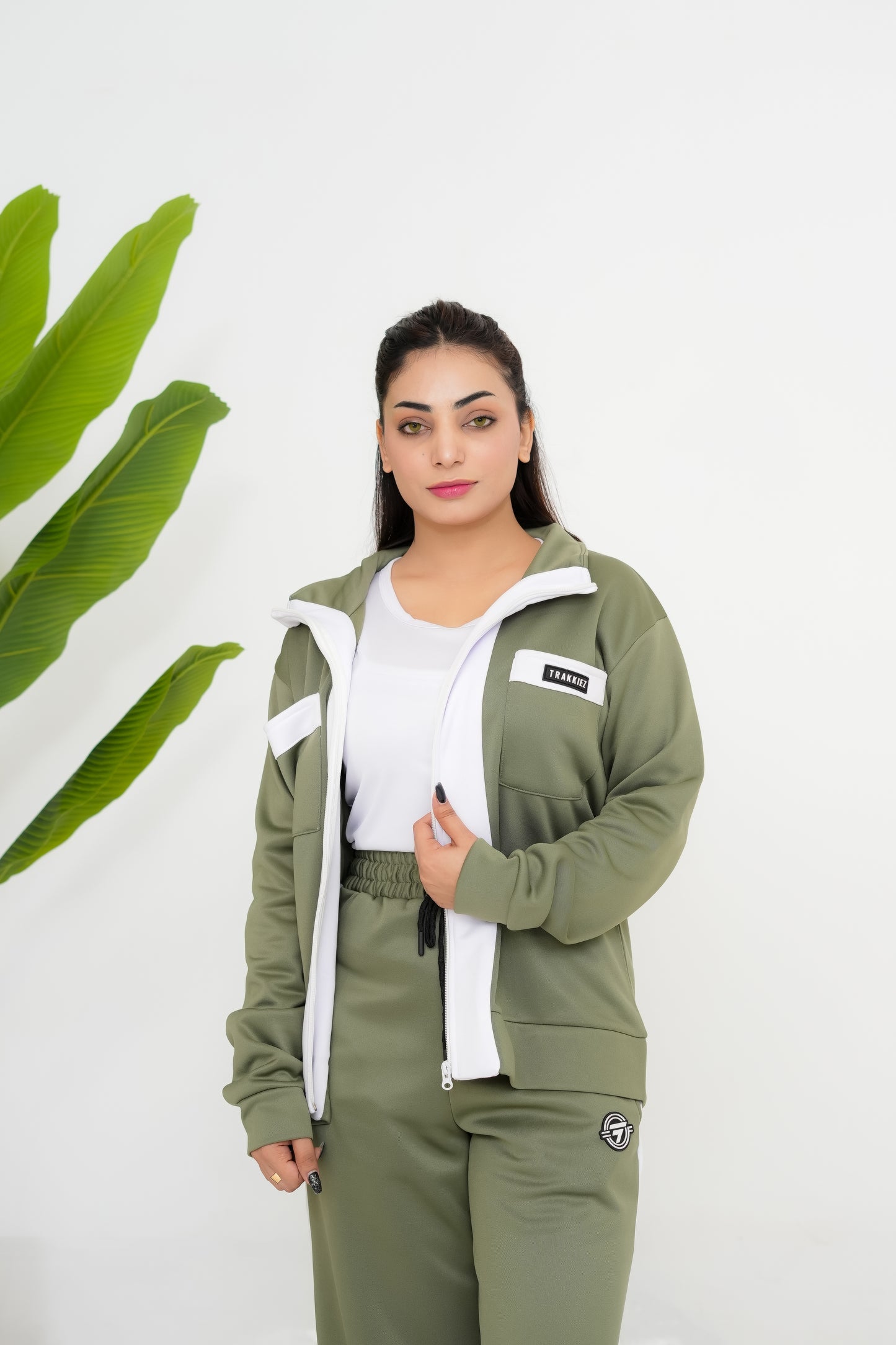 Trakkiez Double Pockets Pista Fleece Co-ord Set