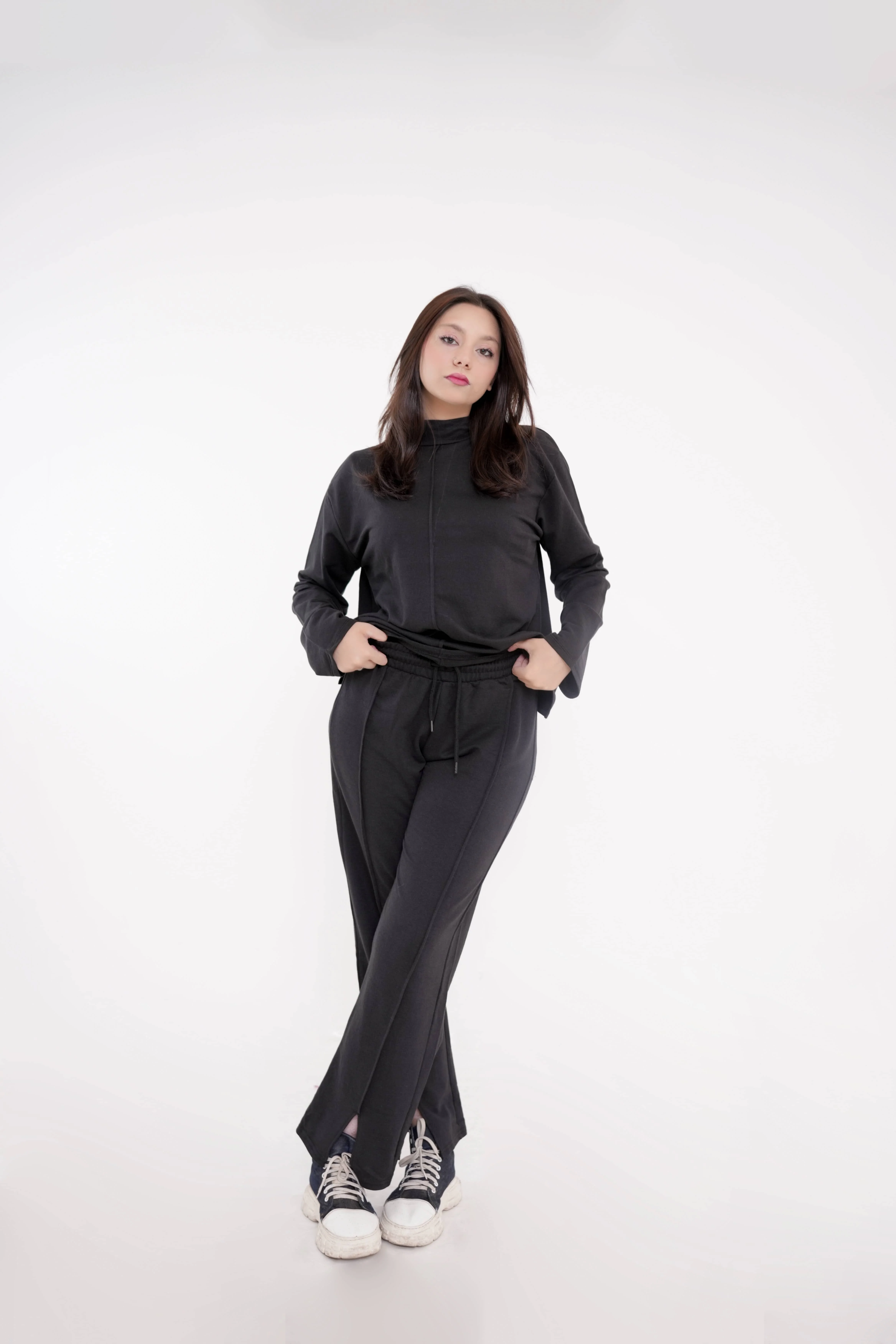 Bold Black Tracksuit