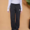 Black Cotton Trouser