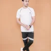 Trakkiez Black 'n White Breek Stripe