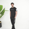 Trakkiez Black Dri-fit With White Pockets Twinset